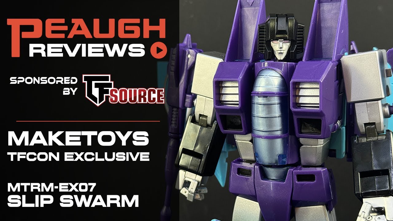 Video Review: Maketoys TFcon Exclusive MTRM-EX07 SLIP SWARM