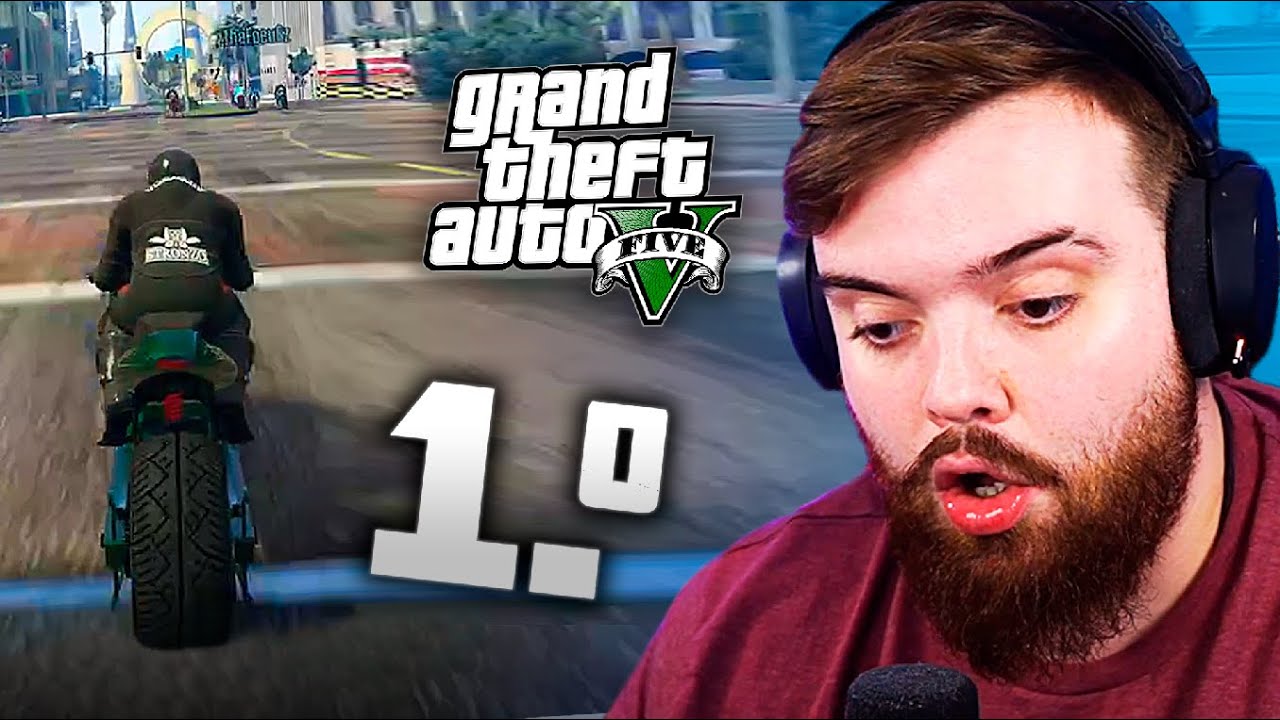 GANO MI PRIMERA CARRERA DE GTA 5