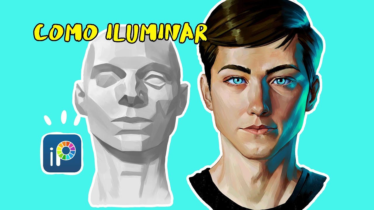 COMO ILUMINAR UM ROSTO NO IBIS PAINT X - Desenhando pelo celular