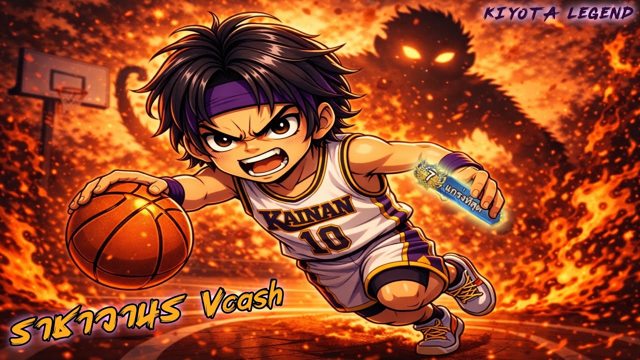 ราชาวานร Vcash แกร่งที่สุดอันดับ7 Kiyota Legend โดนแบนรัวๆเอาแกร่ง7ก็พอนะลูกรัก Slam Dunk Mobile
