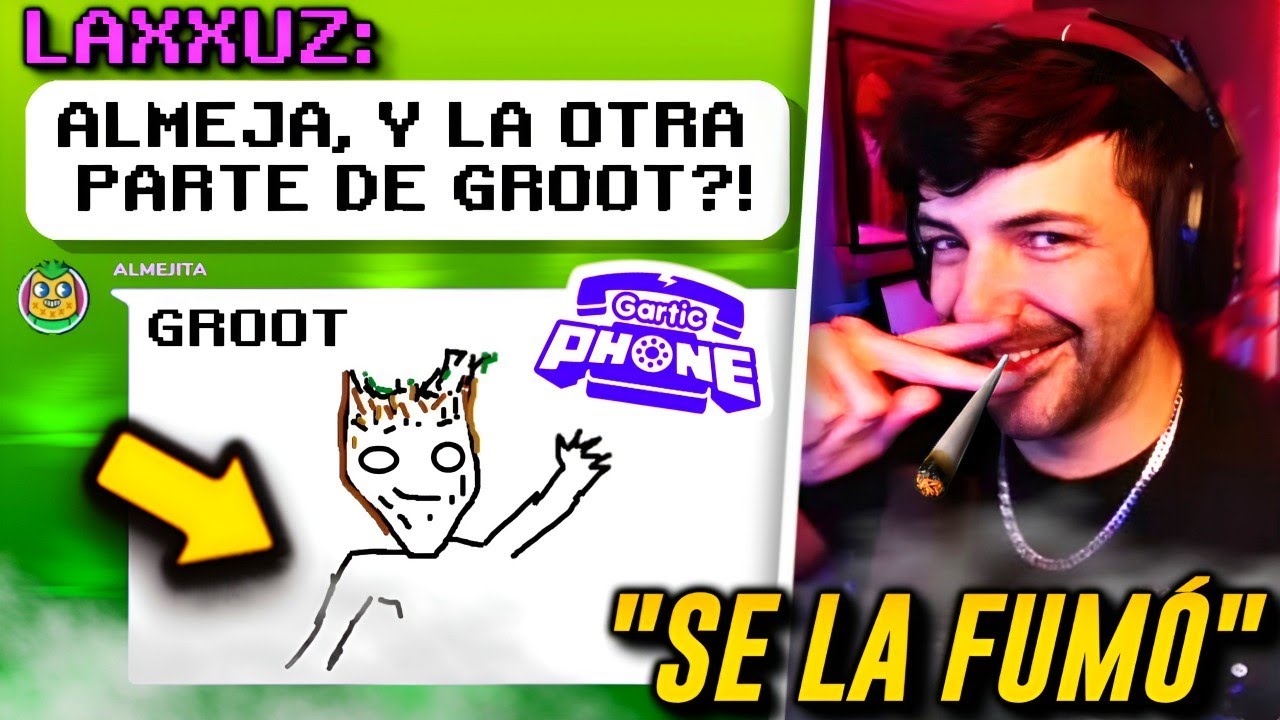 NEXXUZ JUEGA GARTIC PHONE con CHURCHES y los ARKEANOS | TEMÁTICA: SUPERHÉROES 🦸