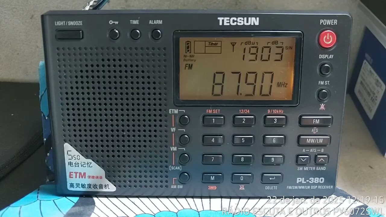 IDENTIFICAÇÃO DA RÁDIO PONTA AGUDA FM 87.9