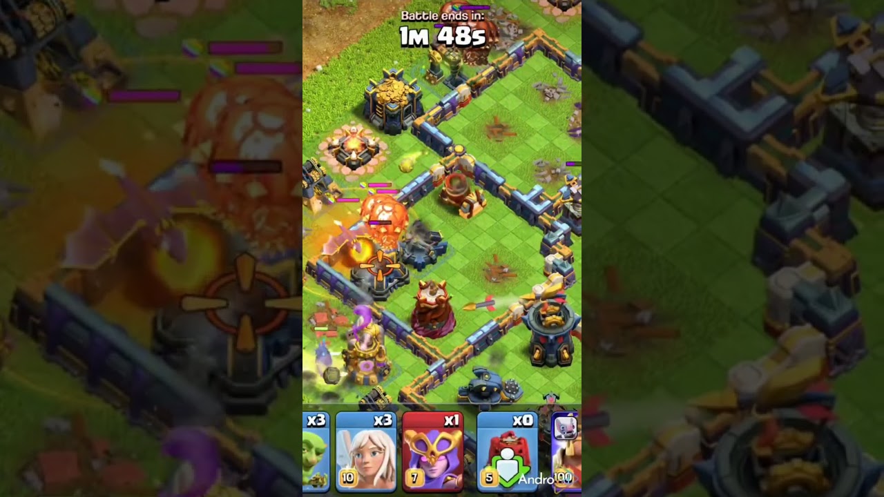 #clashshorts #bestclashbattlewhowillfreefie #cocshorts #coc #clashofclans #memes