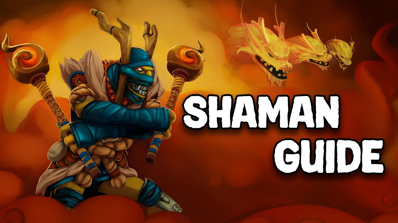 IT'S TIME TO SHOW THE WORLD HOW TO SHADOW SHAMAN
