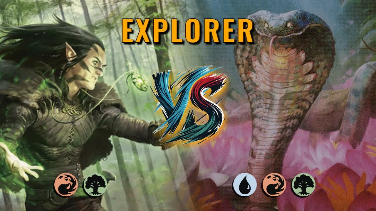 MTG Explorer - Gruul Aggro by CunicoliGoblin VS Temur Midrange by Mon1ker