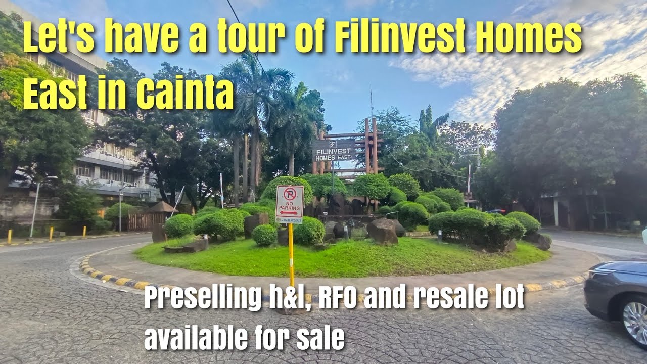 Drive tour at Filinvest Homes East Cainta along Marcos Highway
