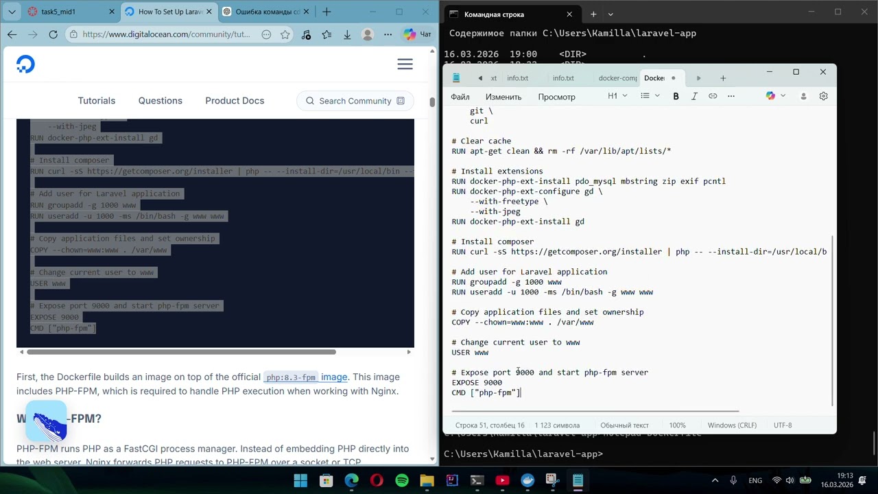 Step 4 — Creating the Dockerfile