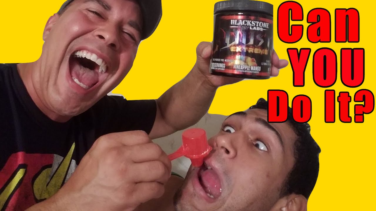 Blackstone Labs Dust Extreme Review - Pre Workout Dry SHOT Challenge - Can YOU Handle It?