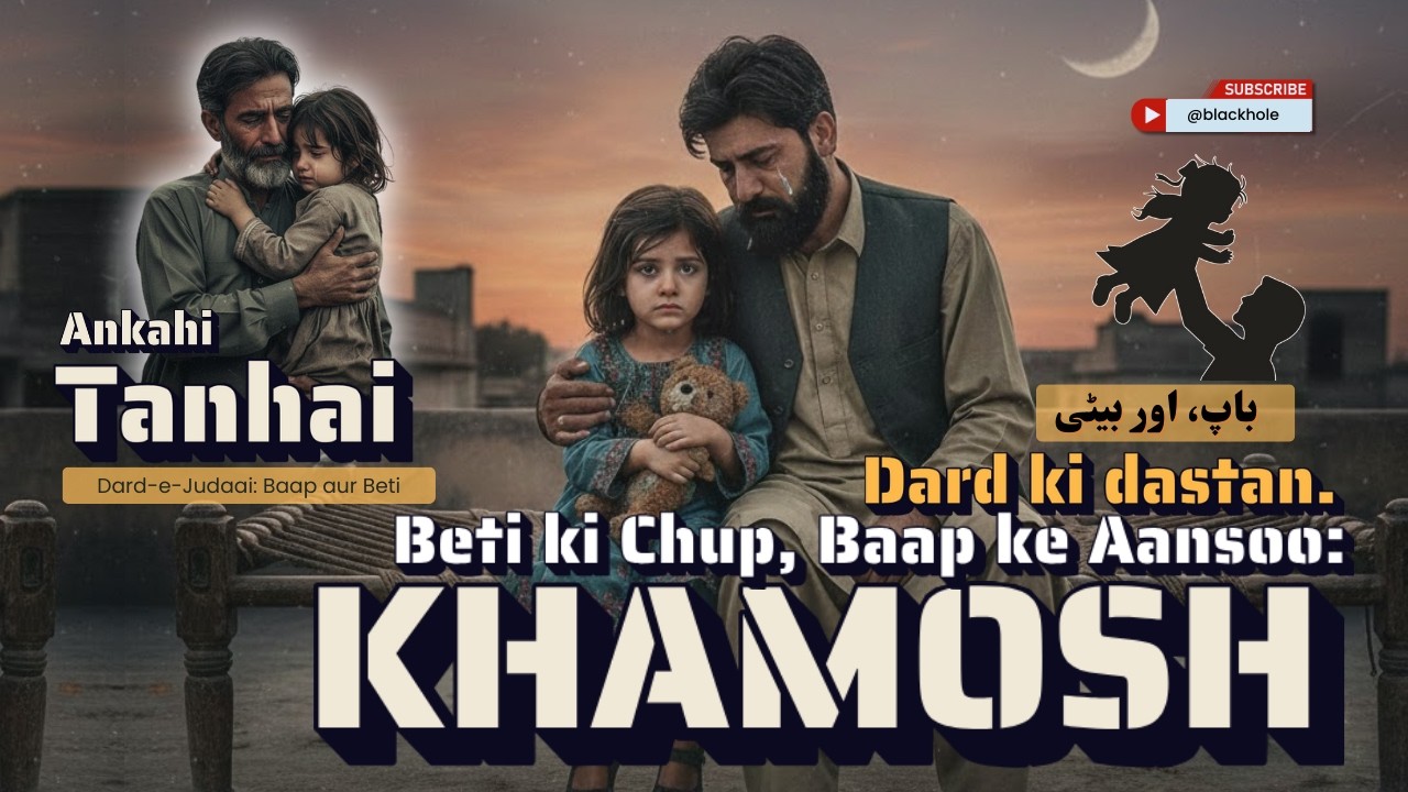 Ankhai Tanhai | KHAMOOSH Dastan |  Father and daughter love | Sad | story....1