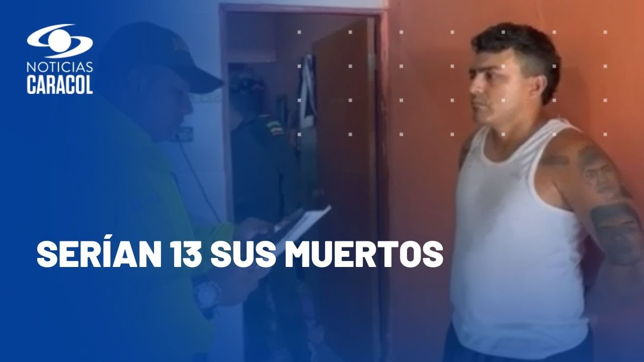 Capturan a Steven Calentura, el terror de los homicidios en Barranquilla