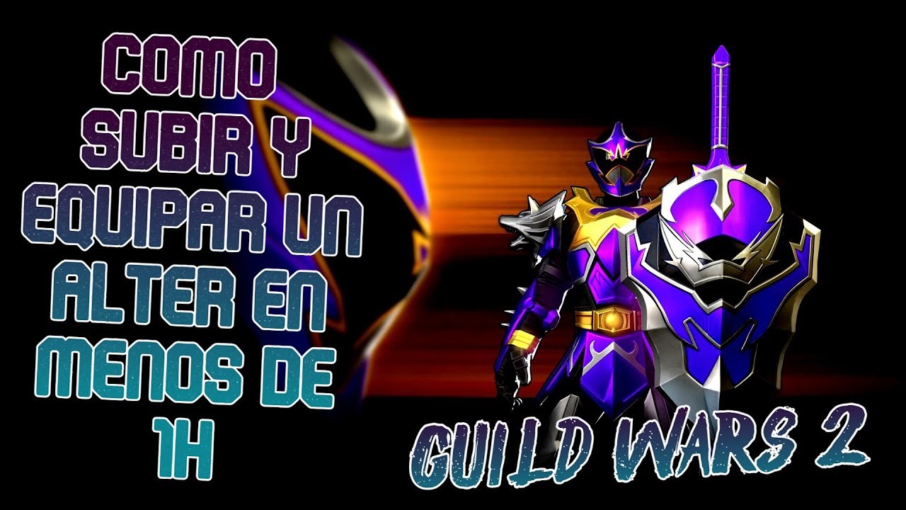 🔥🔥COMO SER LVL 80 Y EQUIPAROS ASCENDIDO A VUESTROS ALTERS EN MENOS DE 1H🔥🔥 GUILD WARS 2
