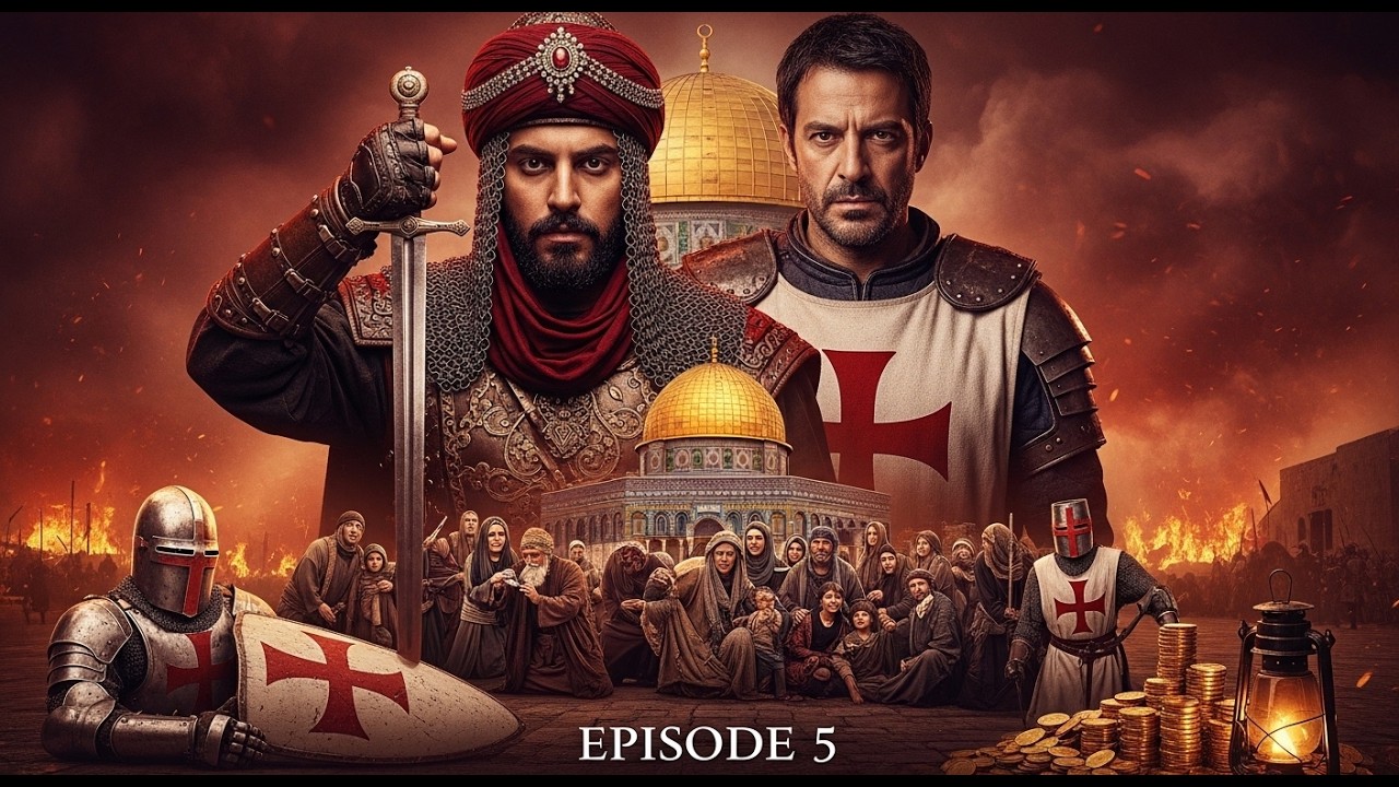 Salahuddin Ayyubi Series | Episode 5 | The Conquest of Jerusalem | Maazi Talks