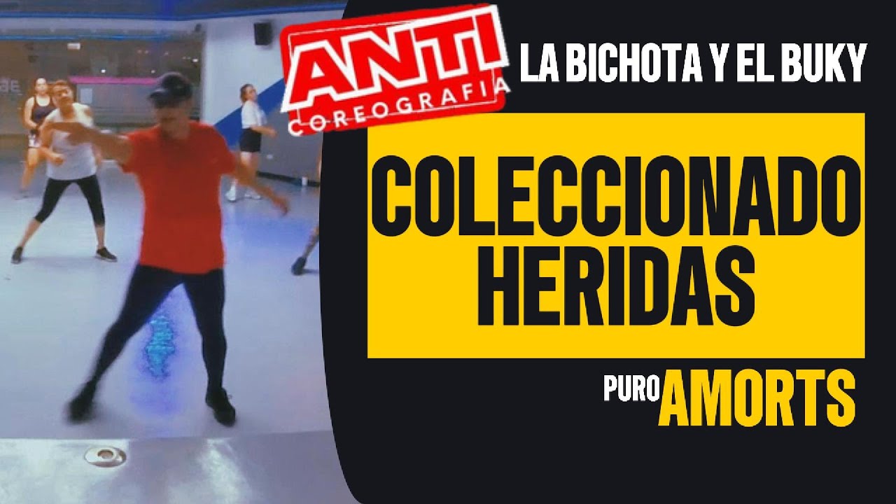 COLECCIONADO HERIDAS ANTI COREOGRAFIA BAILE FITNES  RITMOFITNESS COMO SALGA !