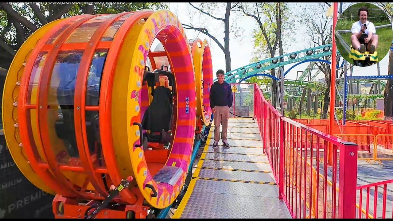 Marometas (2025 Crazy Hamster Wheel On-Ride POV) - Aztlán Parque Urbano - Mexico City