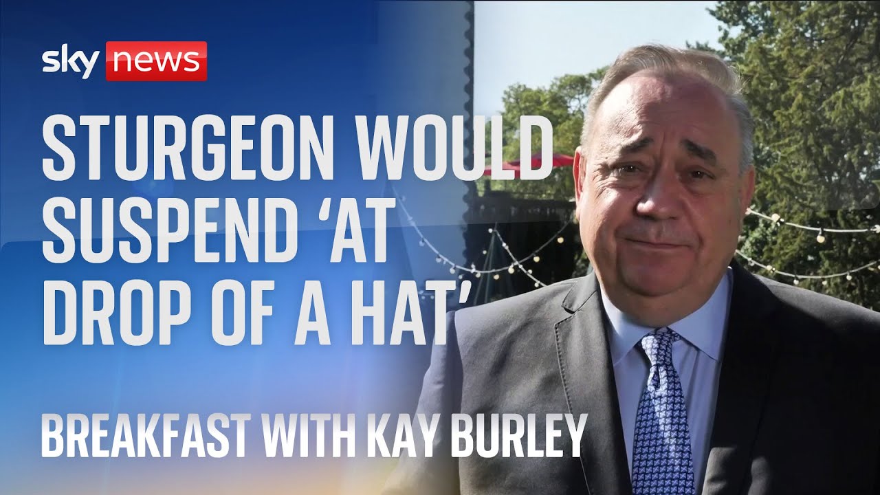 Salmond: Sturgeon would suspend people 'at drop of a hat'