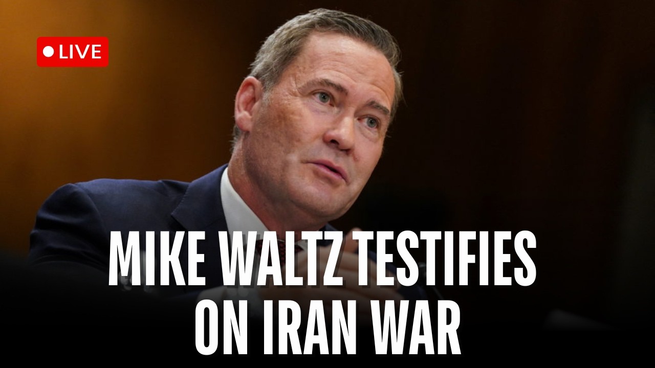 LIVE: Mike Waltz, U.S. Ambassador To UN, Testifies On Iran War | House Appropriations Committee