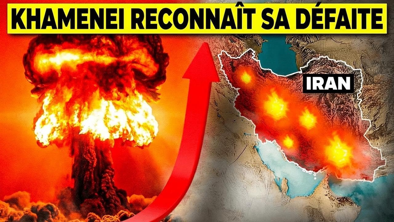 Incroyable : le guide suprême iranien avoue que la guerre est perdue