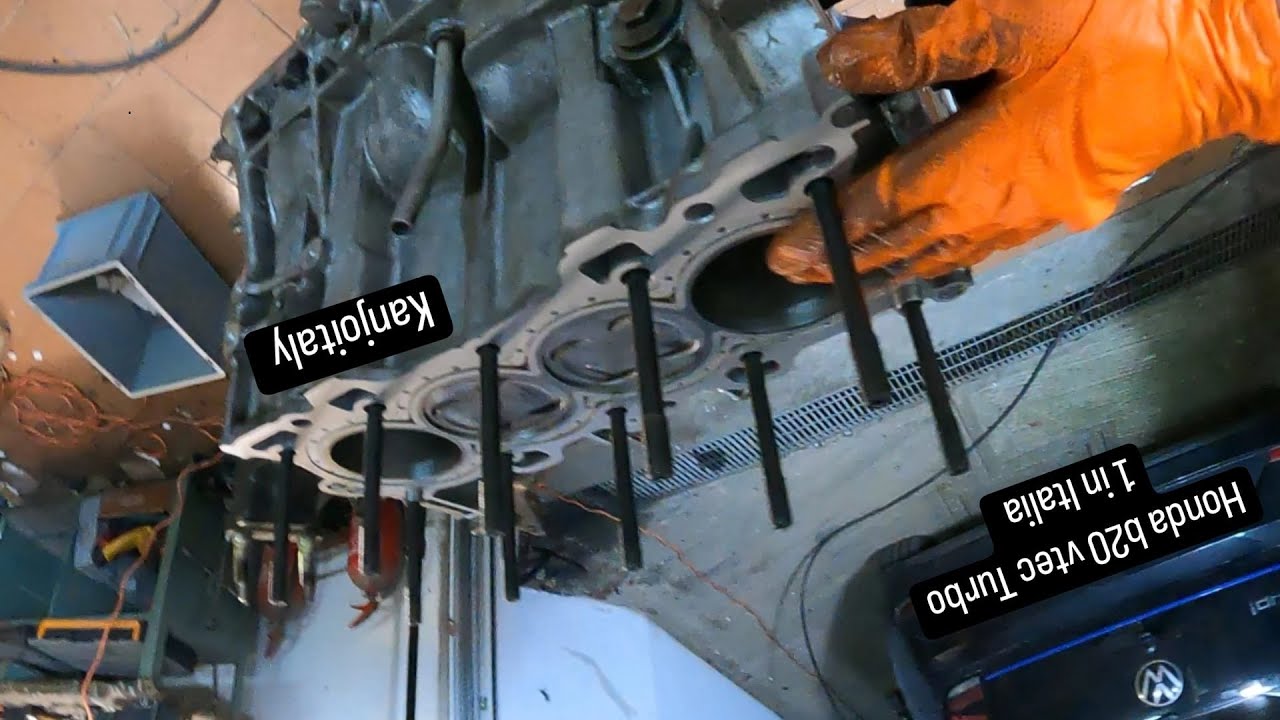 RIPARIAMO LA HONDA CIVIC 2.0 B20VTEC ASSEMBLAGGIO E SEGRETI TESTA