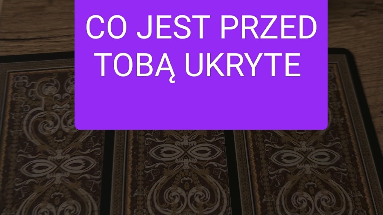 Karty Cygańskie 🎴Co jest przed Tobą ukryte 🙈