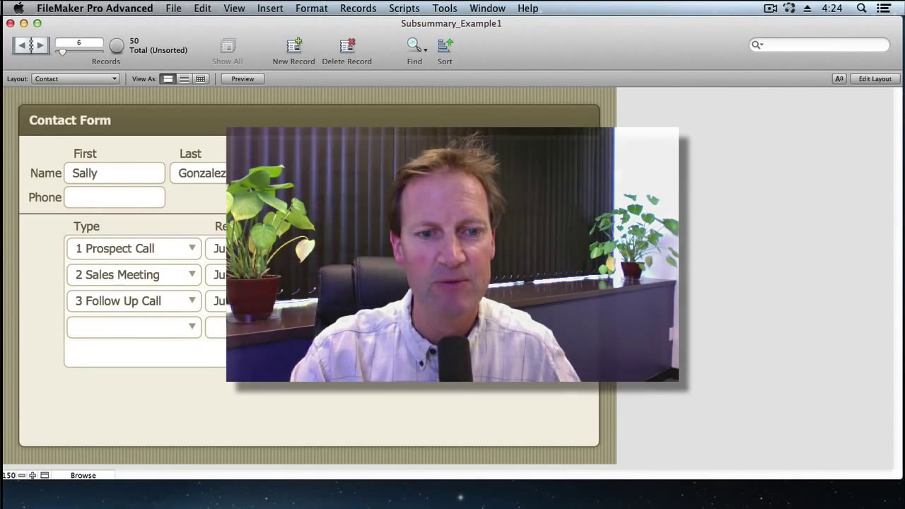 FileMaker Pro 12 Subsummary Reports Part 1