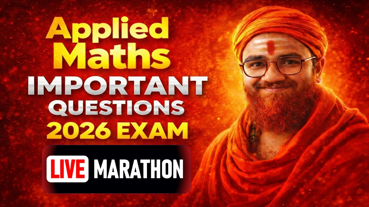 Exam Style Most Important Question Applied Maths || Class 12 Applied Maths Final Revision Marathon