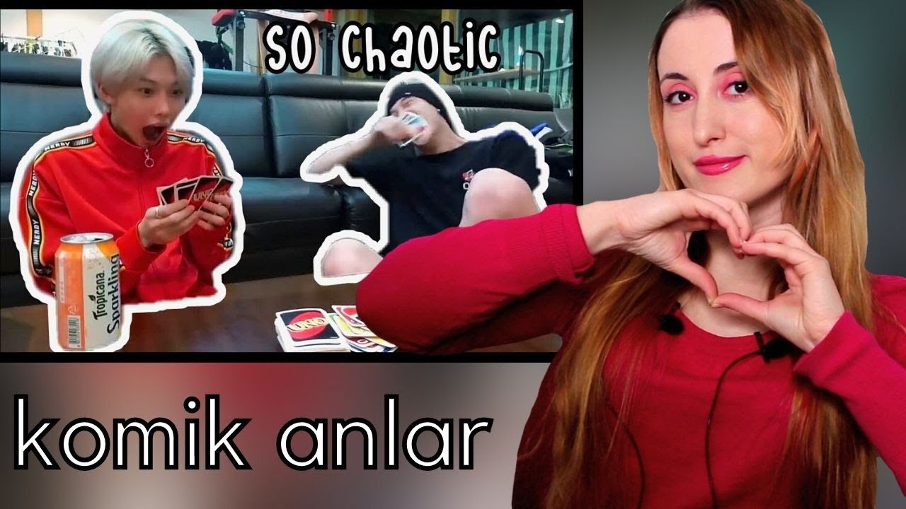 Stray Kids Komik Anlar Tepki | KPOP TEPKİ | KPOP REACTION | SKZ Funny Moments