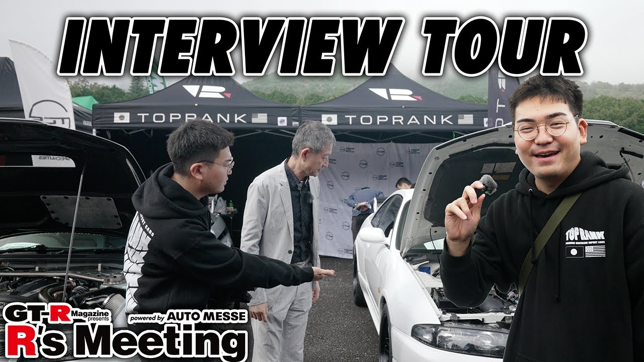 Inside R’s Meeting 2025: Toprank Masa Interviews Japan’s Most Iconic GT-R Tuners