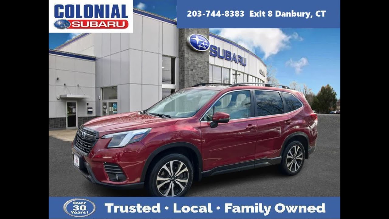 2022 Subaru Forester Limited Danbury, Brookfield, Ridgefield, New Milford, New Fairfield CT