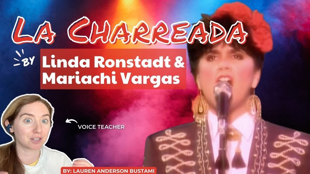 🎤 Voice Teacher Reacts to *La Charreada* by Linda Ronstadt & Mariachi Vargas 🇲🇽🎶✨