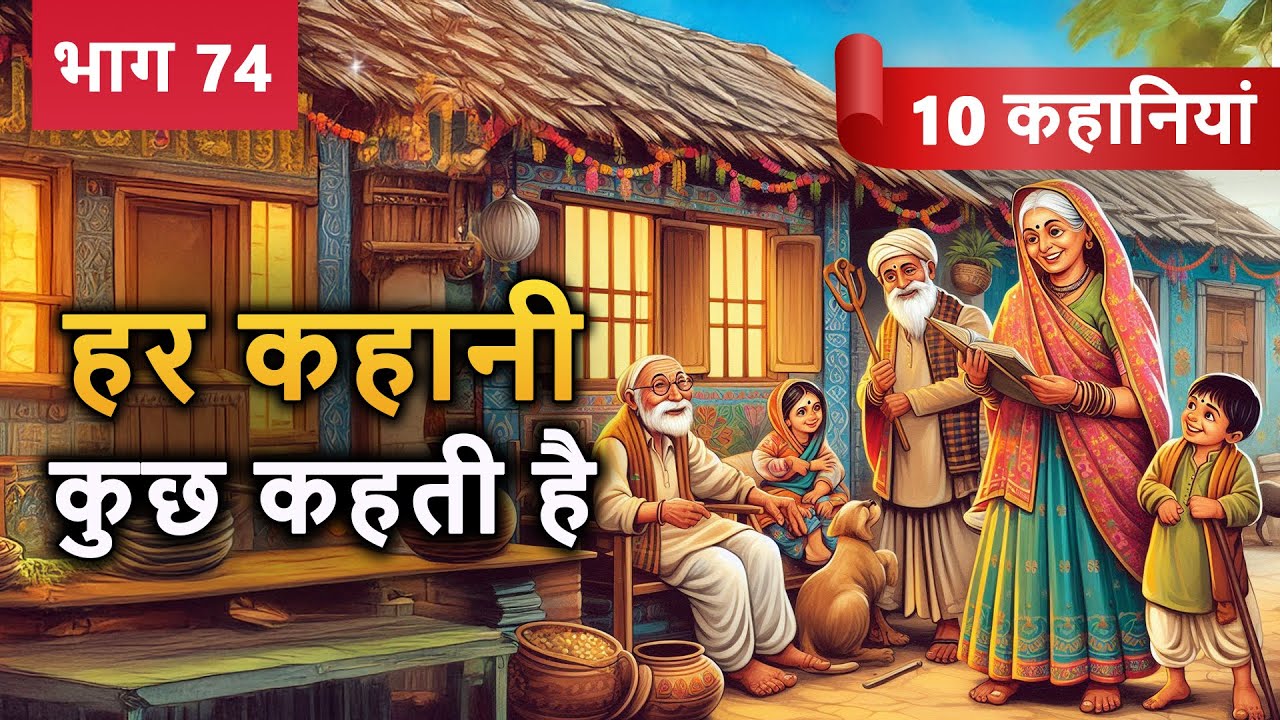 PART 74 (10 कहानियाँ) हर कहानी कुछ कहती है | Hindi Moral Story (नैतिक कहानियाँ हिंदी) Spiritual TV