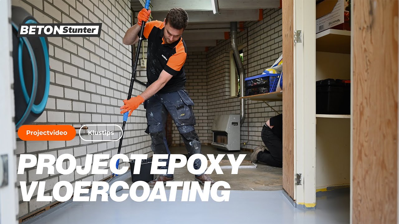 Epoxy Vloercoating | Projectvideo - Luttenberg | Telegrijs - RAL 7046