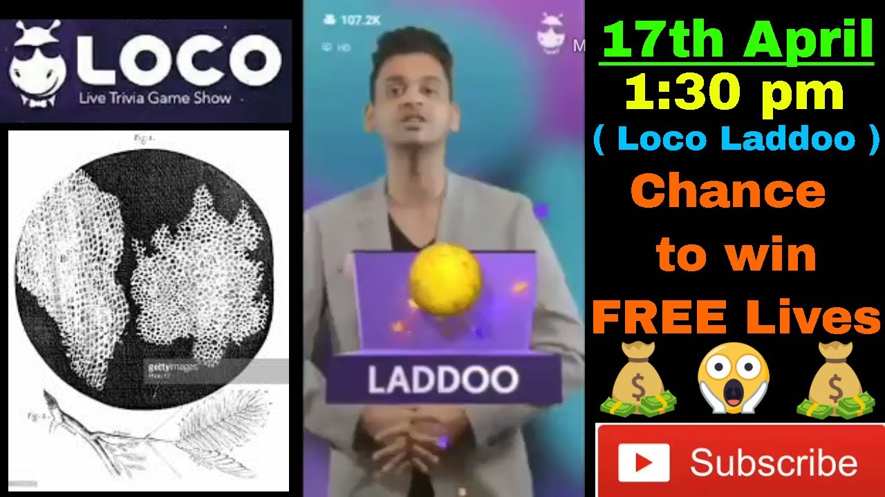 Loco Laddoo 17 April Afternoon 1:30 Pm || 🎉Win free lives🎉 || By Loco Laddoo Daily