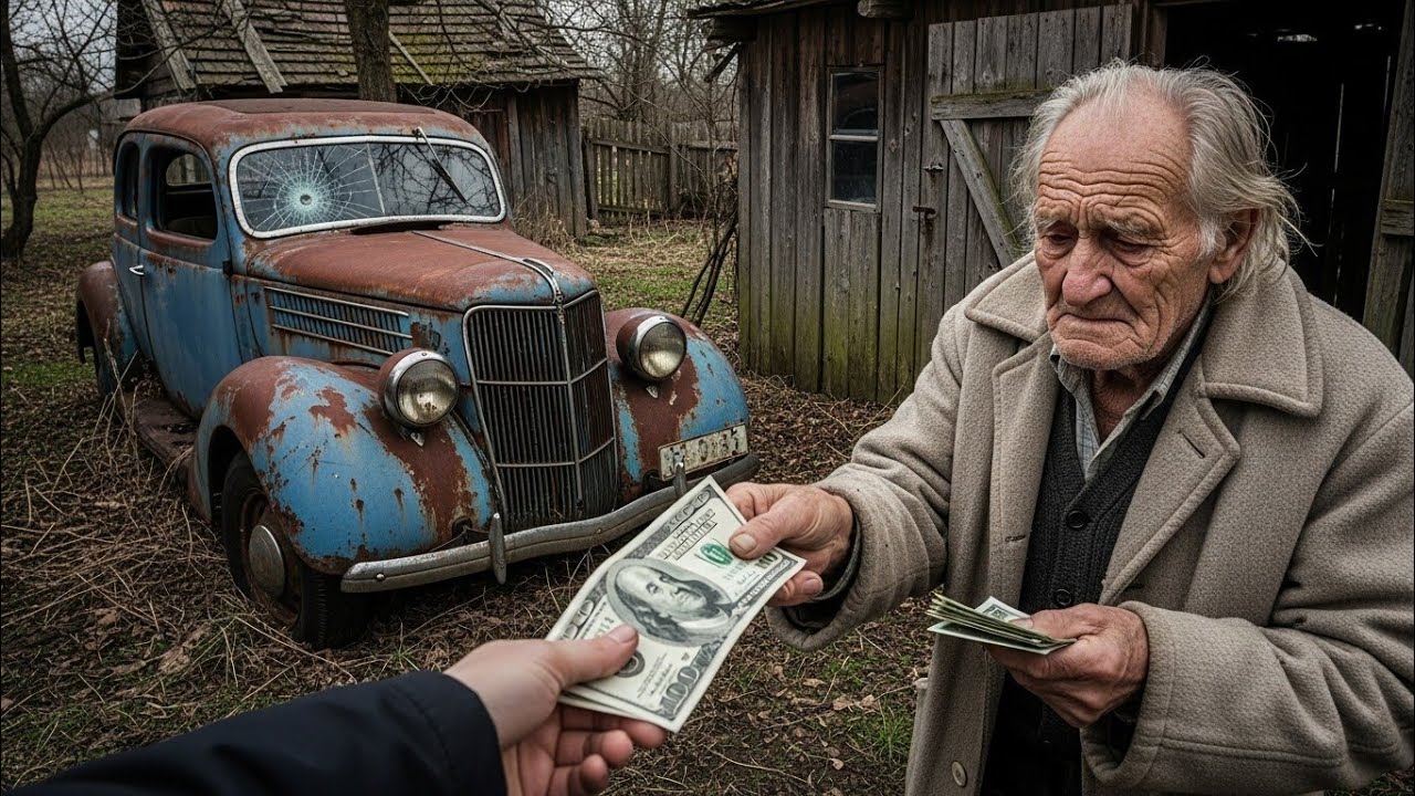 I Bought 1938 Fordson E83W for ONLY $600! Grandpa Sold Me His Abandoned Car(Full Restoration)