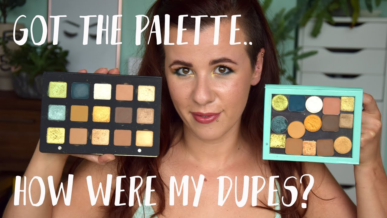 Natasha Denona Gold palette dupes