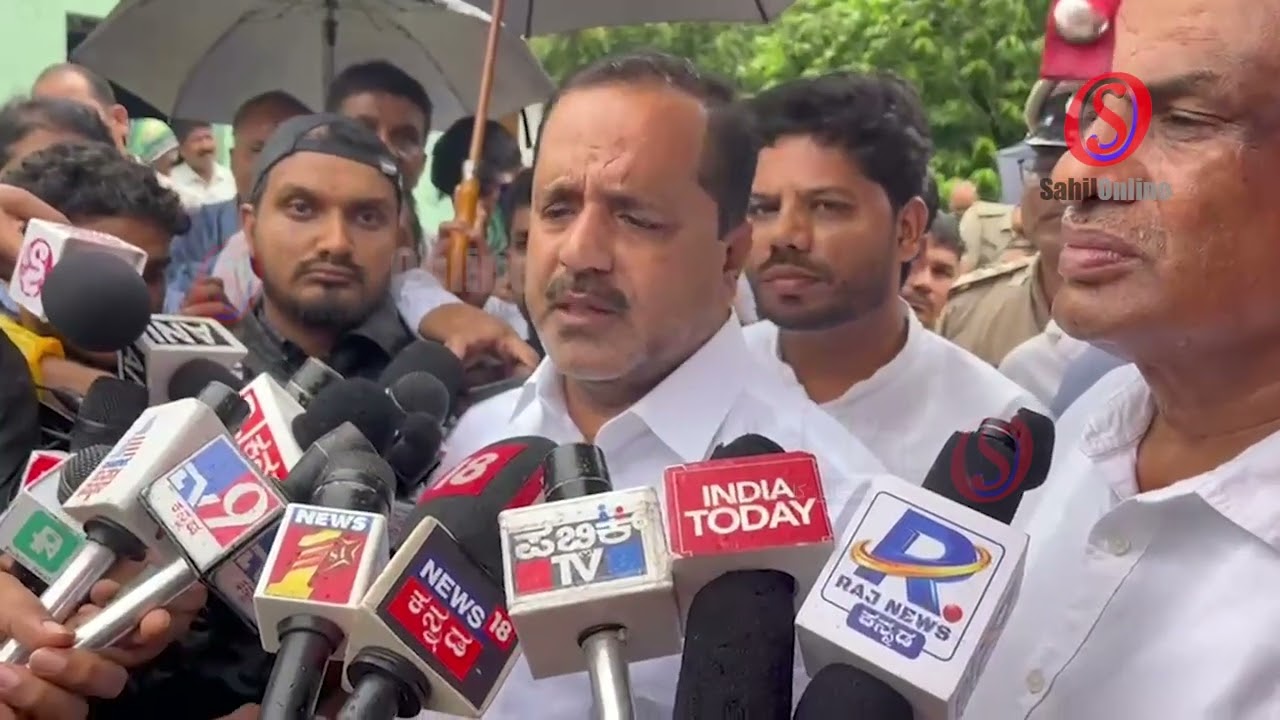 UT Khader Visits Tragic Landslide Spot, Consoles Bereaved Family in Mangaluru