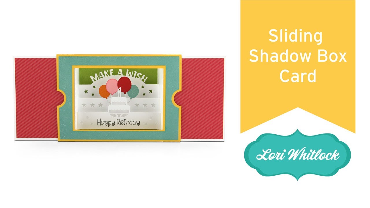 Sliding Shadow Box Card