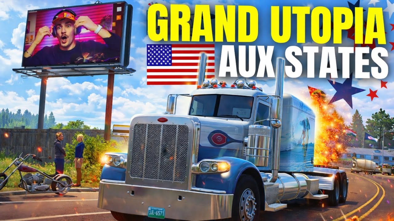 AMERICAN TRUCK SIMULATOR : Grand Utopia Of America (Découverte) #1