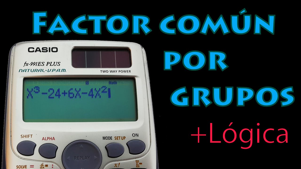 FACTOR COMÚN por GRUPOS | Factorización (casos de factoreo) #2