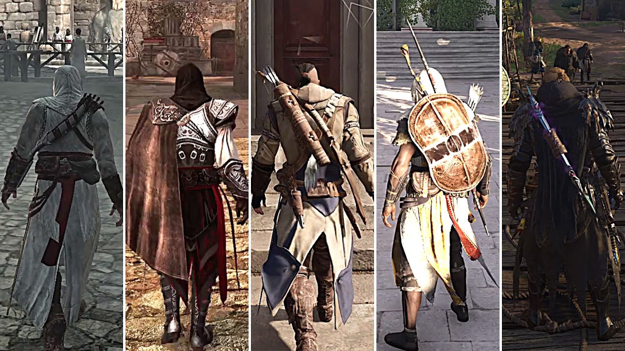 Evolution of Assassin Hideouts in Assassin's Creed