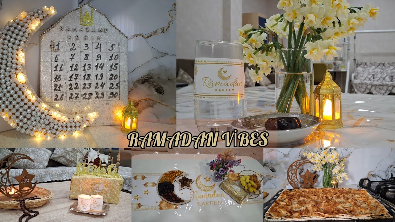 Ramazan hazırlıqları Part 2 | Ramazan təqvimi hazırladım🌙 Ramadan vibes   #ramazan 