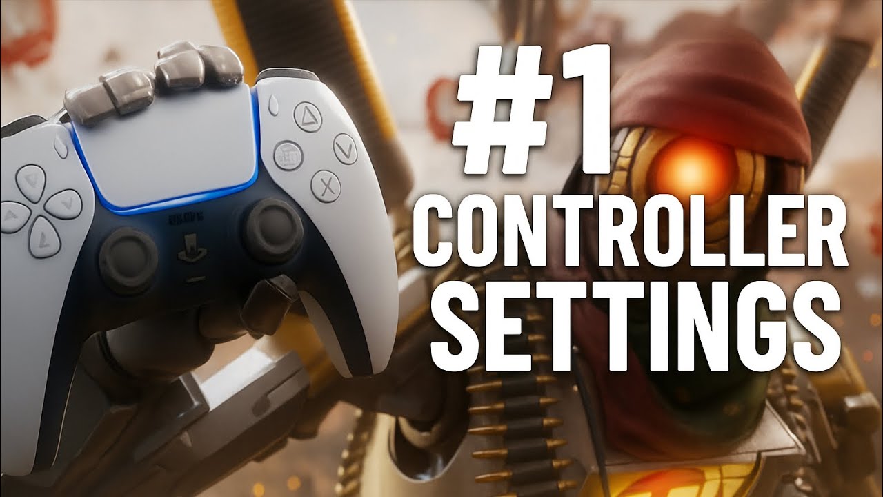 THE #1 BEST CONTROLLER SETTINGS - Apex Legends