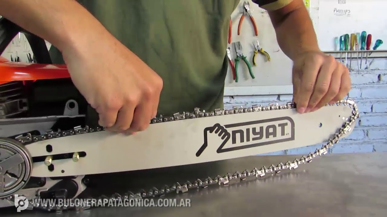 ¿Cómo se arma una Motosierra Niyat 52cc?
