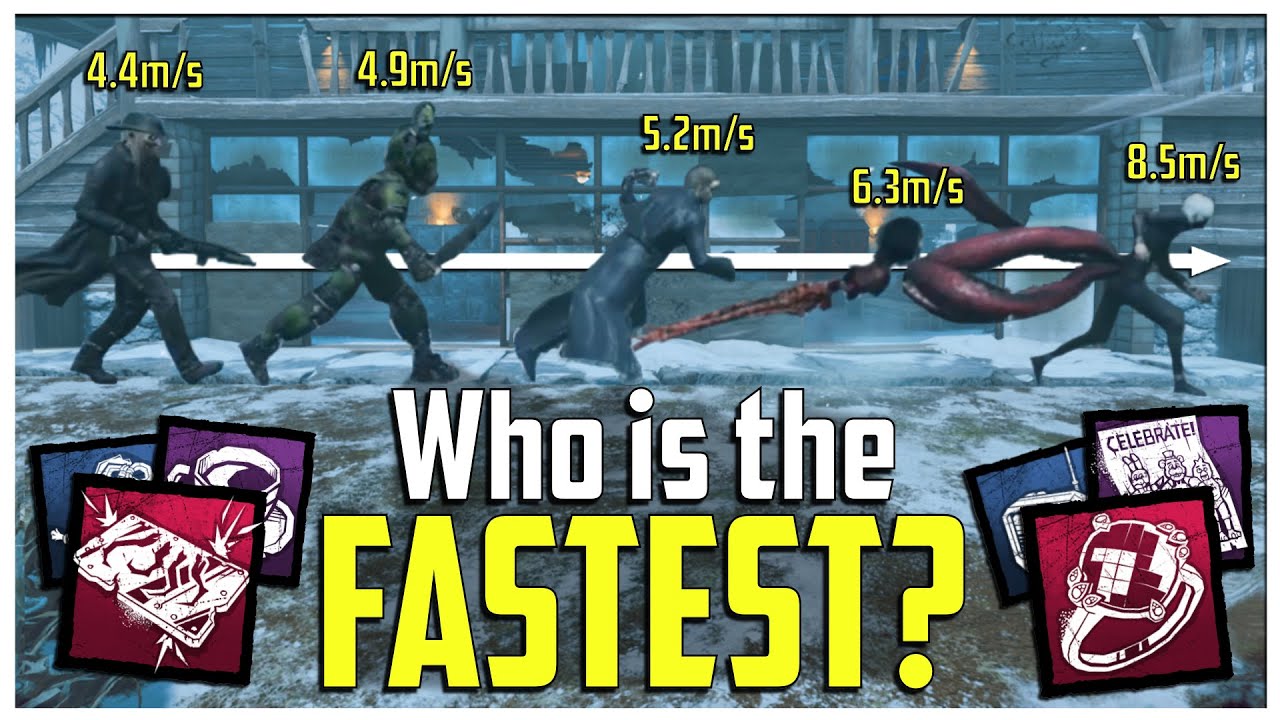 Кто самый БЫСТРЫЙ убийца в Dead by Daylight?