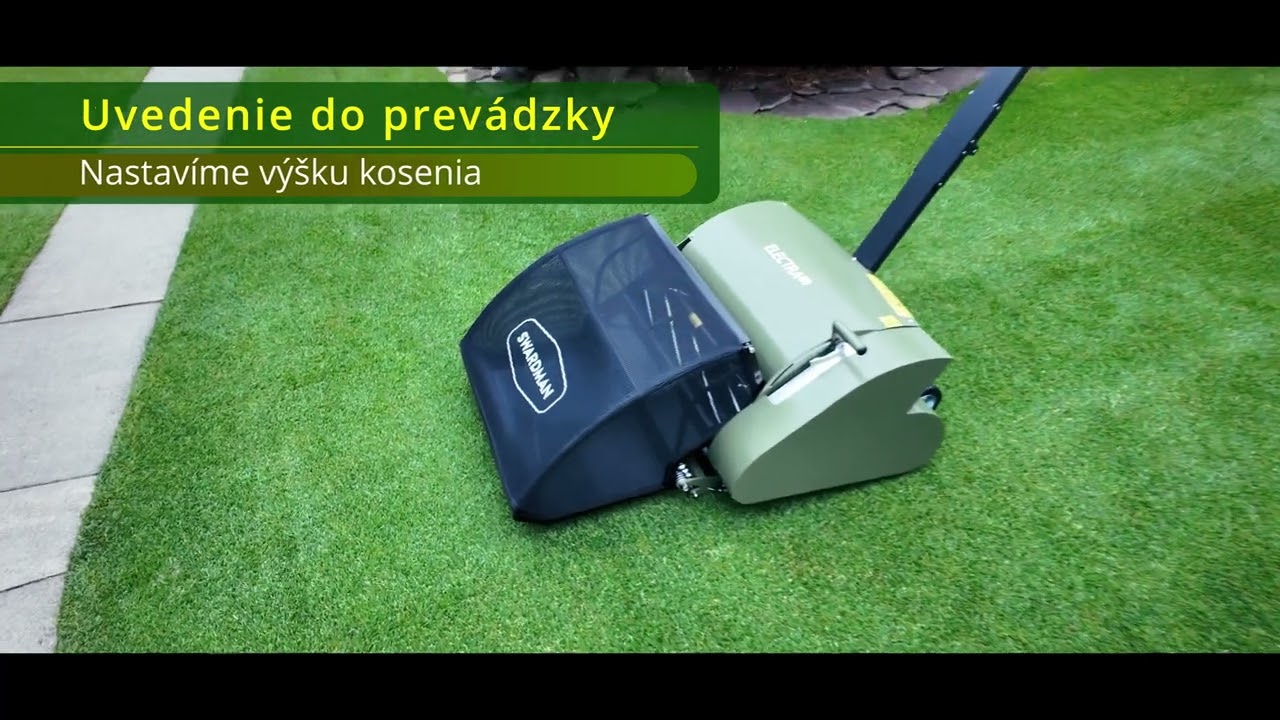 SWARDMAN Electra 45 V2.0 pre anglický trávnik,  Unboxing