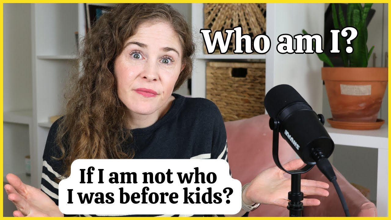 The secret to being happy as a mom you have to finally let go of who you used to be before kids..