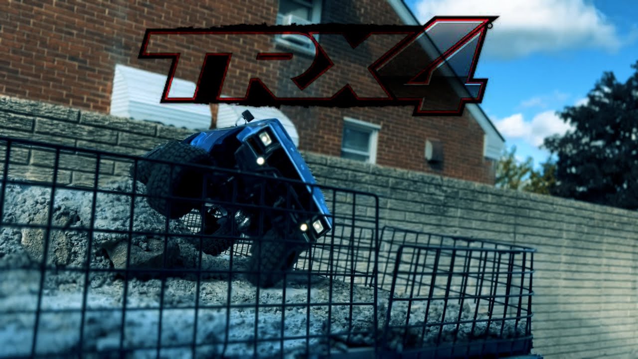 TRX 4 Crawl  your Way out at NANKIN HOBBY #rocktober