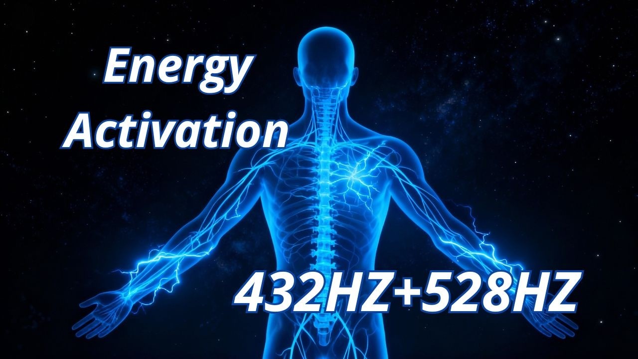 Full Body Healing Frequencies | 432 & 528 Hz Energy Activation