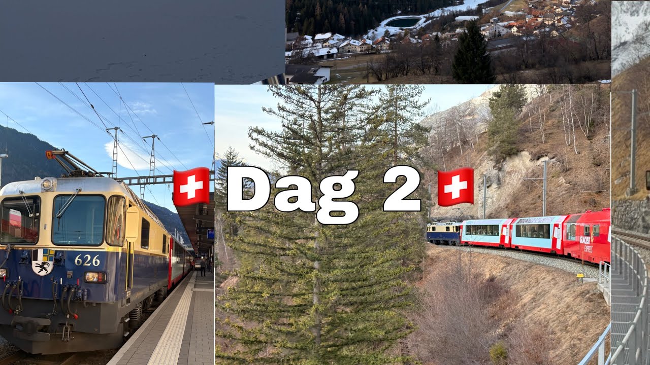 Dag 2 naar Zwitserland! Dwars door de bergen-The Rail Lens