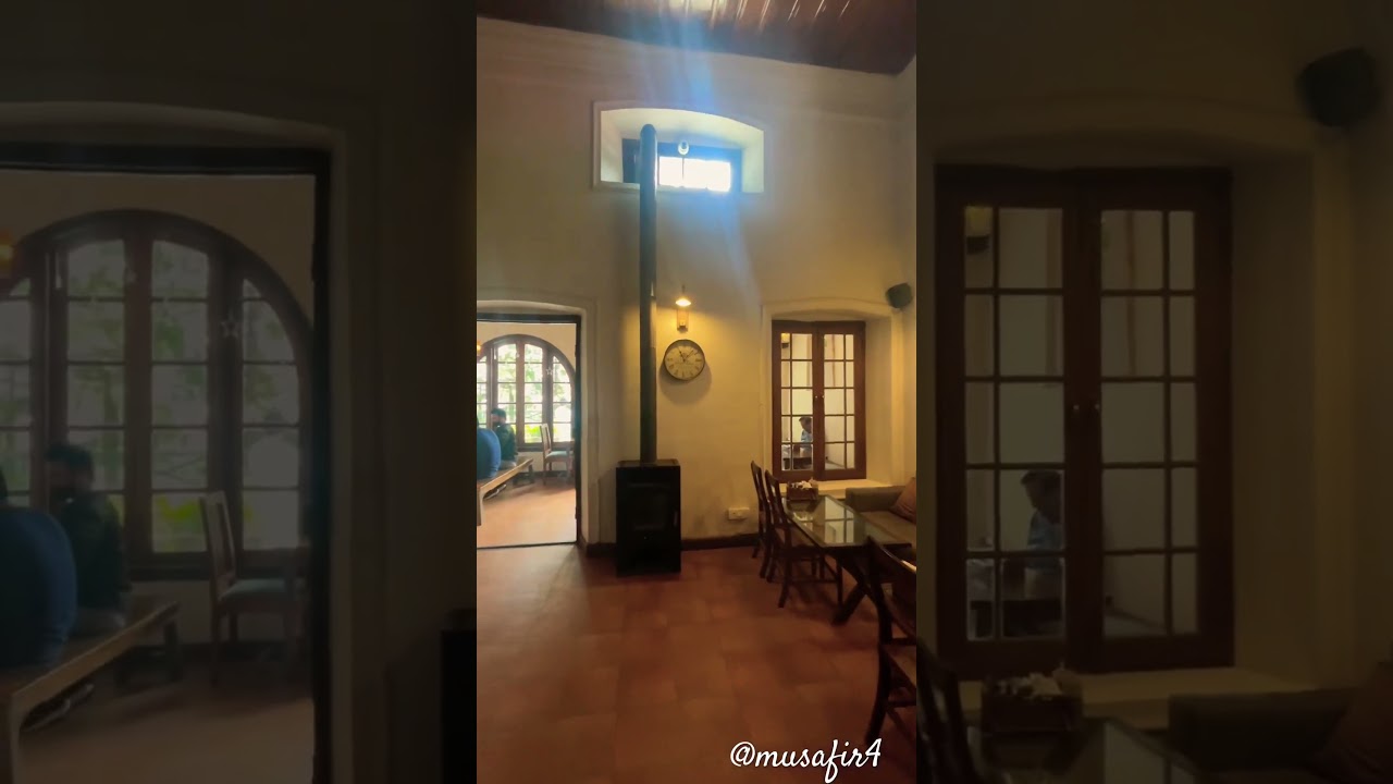 Inside view of cafe Ivy in Mussoorie #mussoorie #travel #ivy #cafe #like #share #subscribe #food