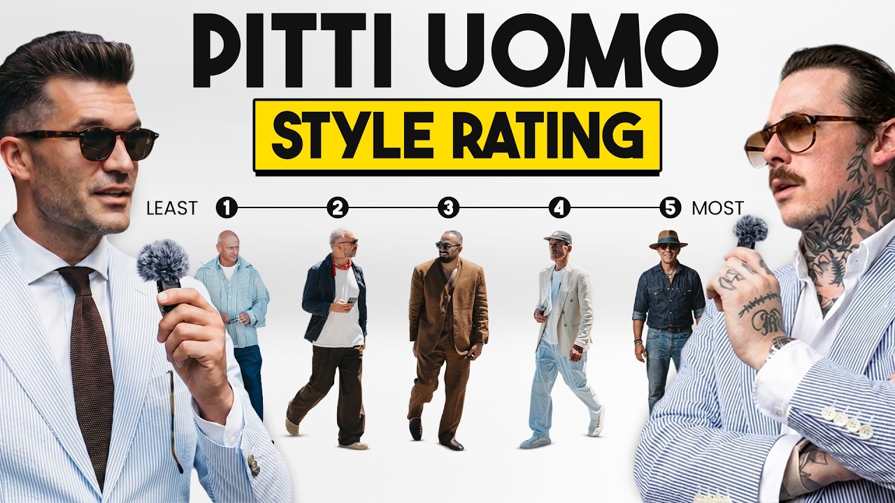 Оценка каждого образа на Pitti Uomo 110 | День 1 (с Дэмьеном Бродериком)